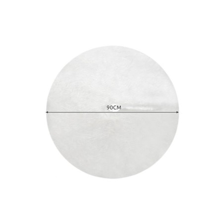 Jõulupuu all olev vaip 90 cm, valge | FreshDesign.ee