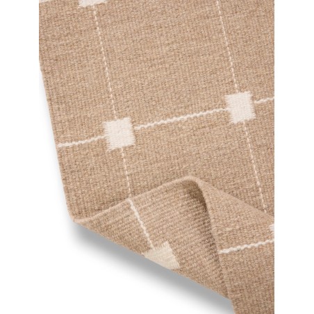 Wool Runner Grady Beige 80x250 cm