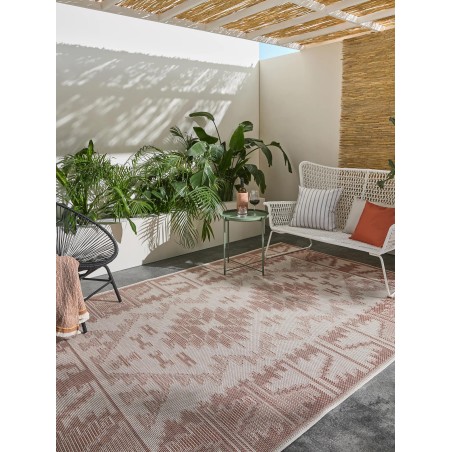 Sise- ja välivaip Bronco Terracotta 80x150 cm