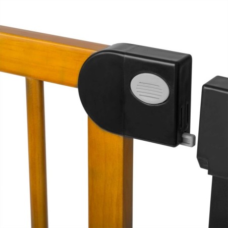 Turvavärav must / puit 76–104 cm | FreshDesign.ee