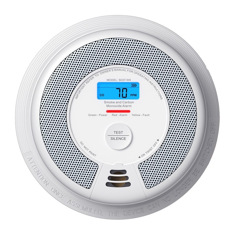 X-SENSE SC07-WX Smart Wi-Fi suitsu- ja gaasialarm