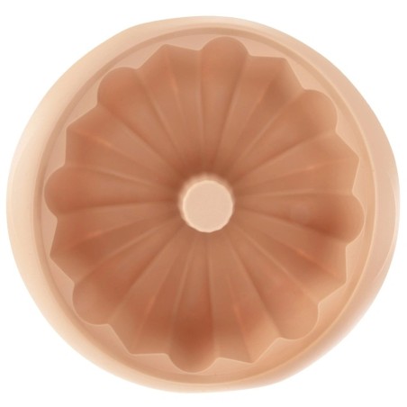 Silikoonist tordivorm korstnaga, beež, 26 cm