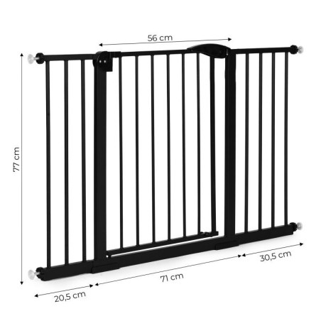 Turvavärav 74–132 cm treppidele ja ustele,... | FreshDesign.ee