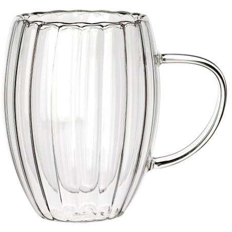 Topeltseinaga termoklaasid kohvi ja tee jaoks 320 ml 2 tk.