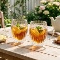 Topeltseinaga termoklaasid kohvi ja tee jaoks 320 ml 2 tk.