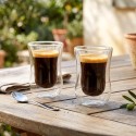 Topeltseinaga termoklaasid espressokohvi jaoks 60 ml 2 tk.