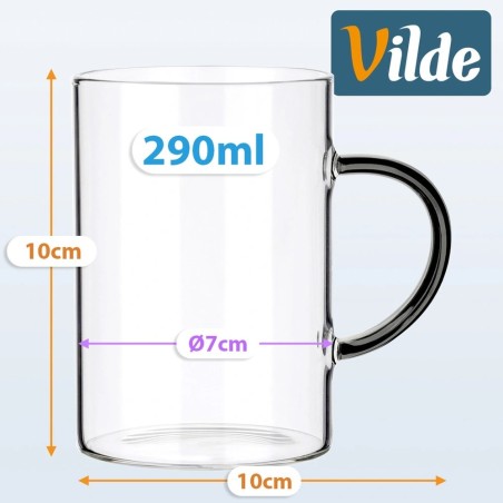 Klaasid 290 ml 6 tk.