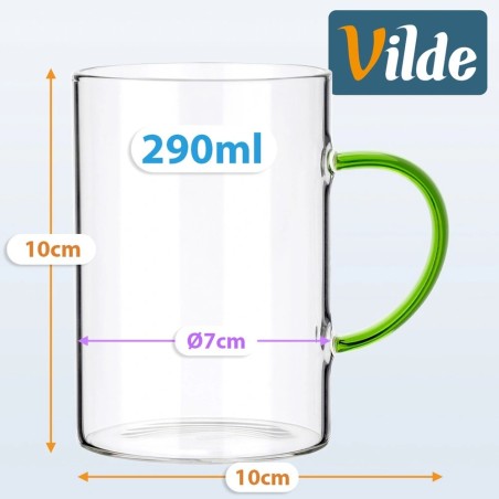 Klaasid 290 ml 6 tk.