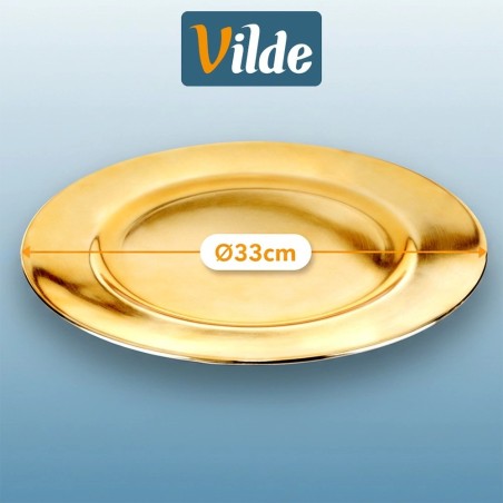 Kuldne alusplaat 33 cm