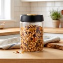 Vaakumkonteiner lahtiste toodete jaoks, klaas, 900 ml