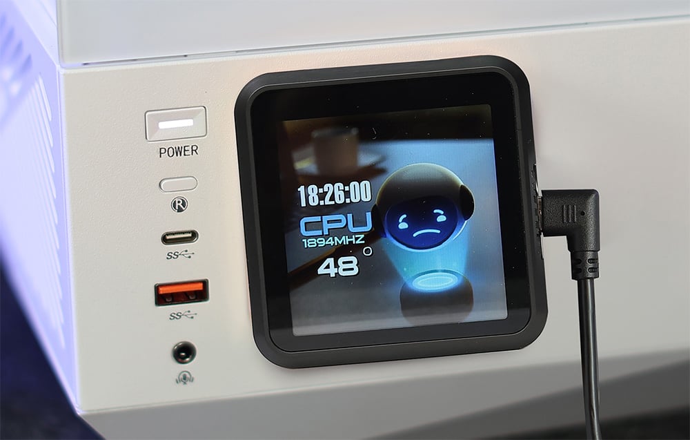 Water cooling IPS display