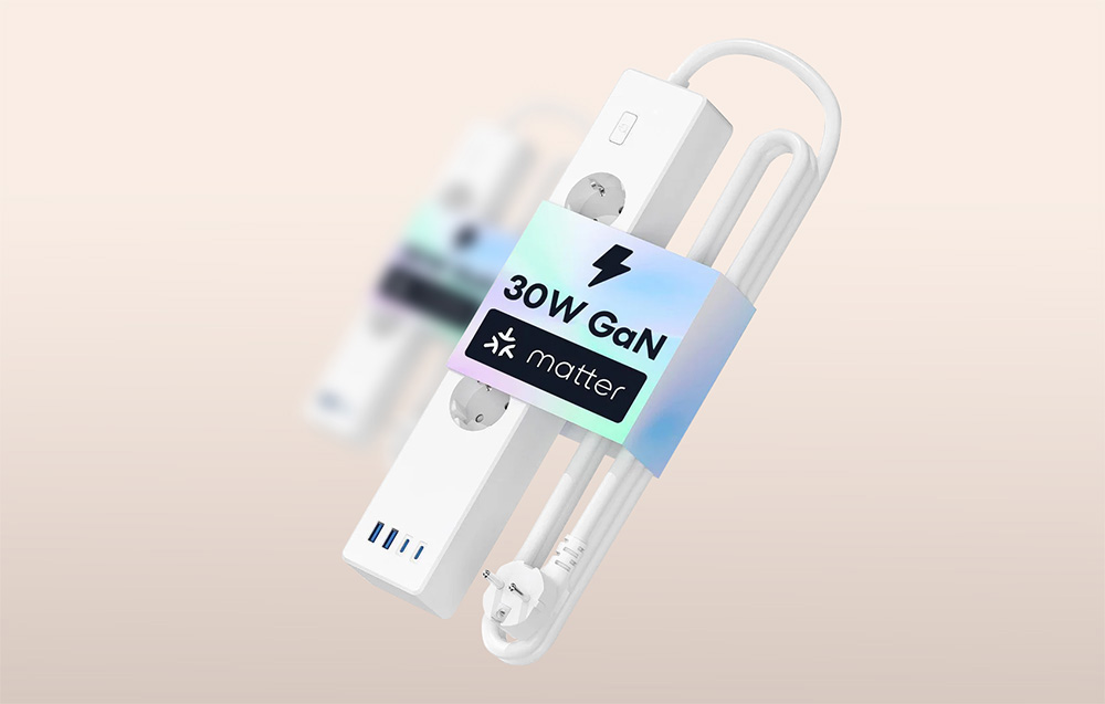 Packaged printed power strip