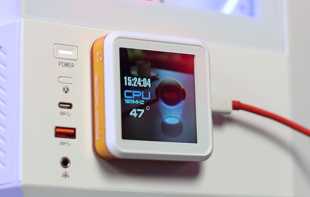 IPS display water cooling
