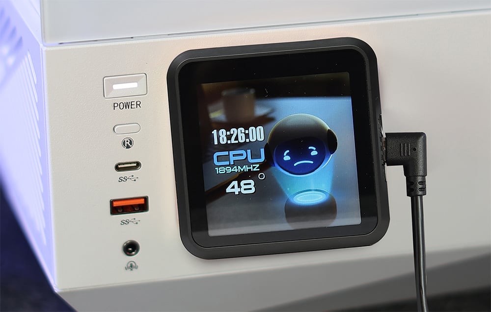 IPS screen for water cooling